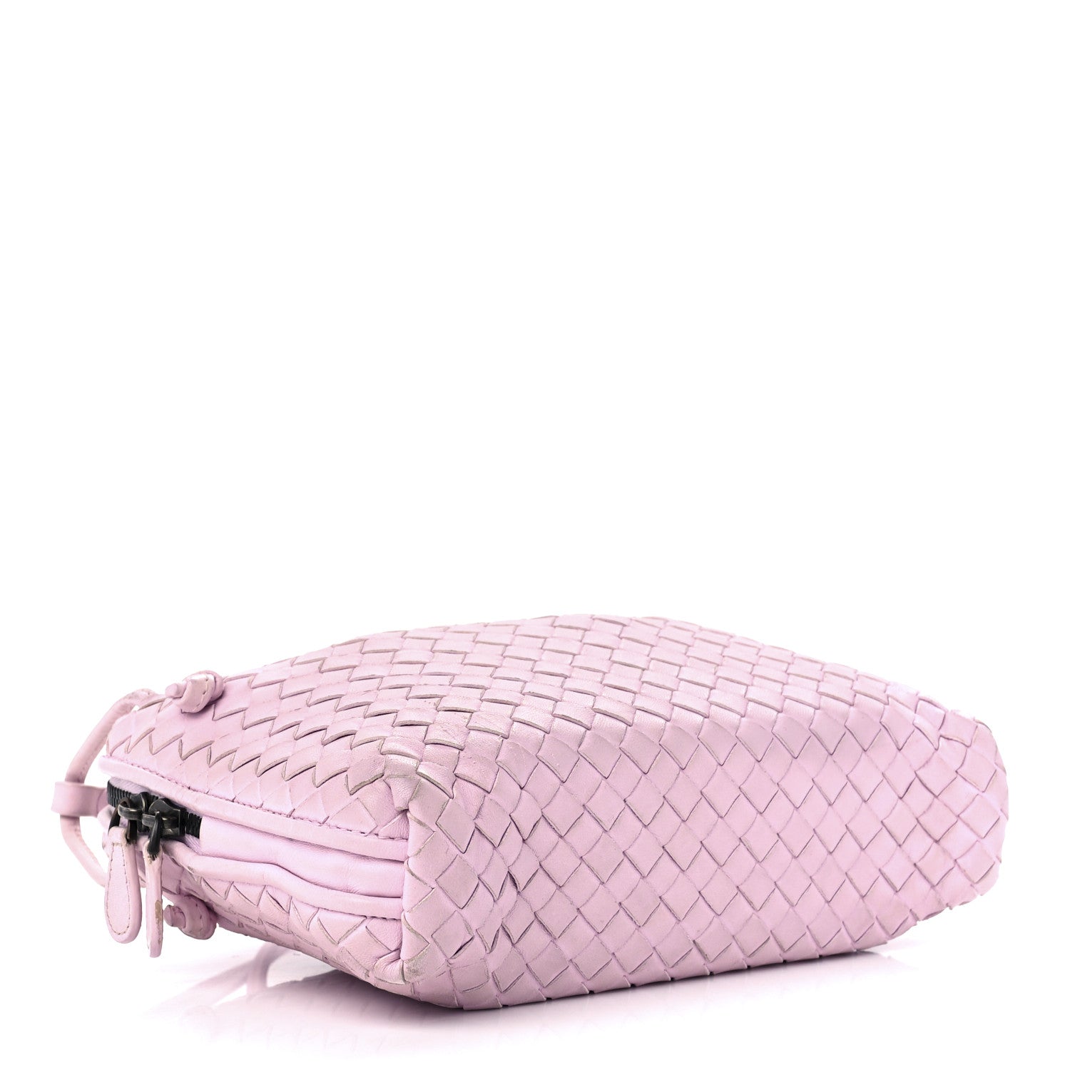 Bottega Veneta Nappa Intrecciato Nodini Crossbody Messenger Bliss Washed 3 of 12