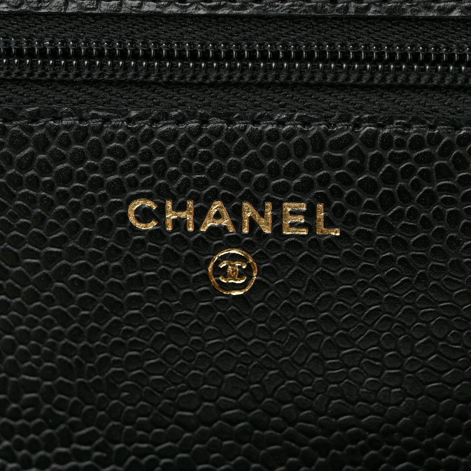 Chanel Caviar Quilted Wallet on Chain WOC Black 6 of 11