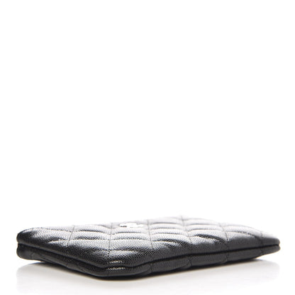 Chanel Caviar Quilted Small Cosmetic Case Black 4 of 7
