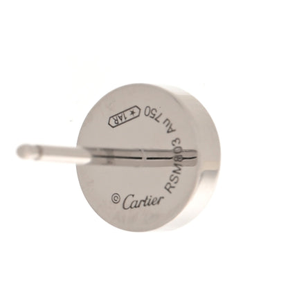 Cartier 18K White Gold LOVE Earrings 4 of 5