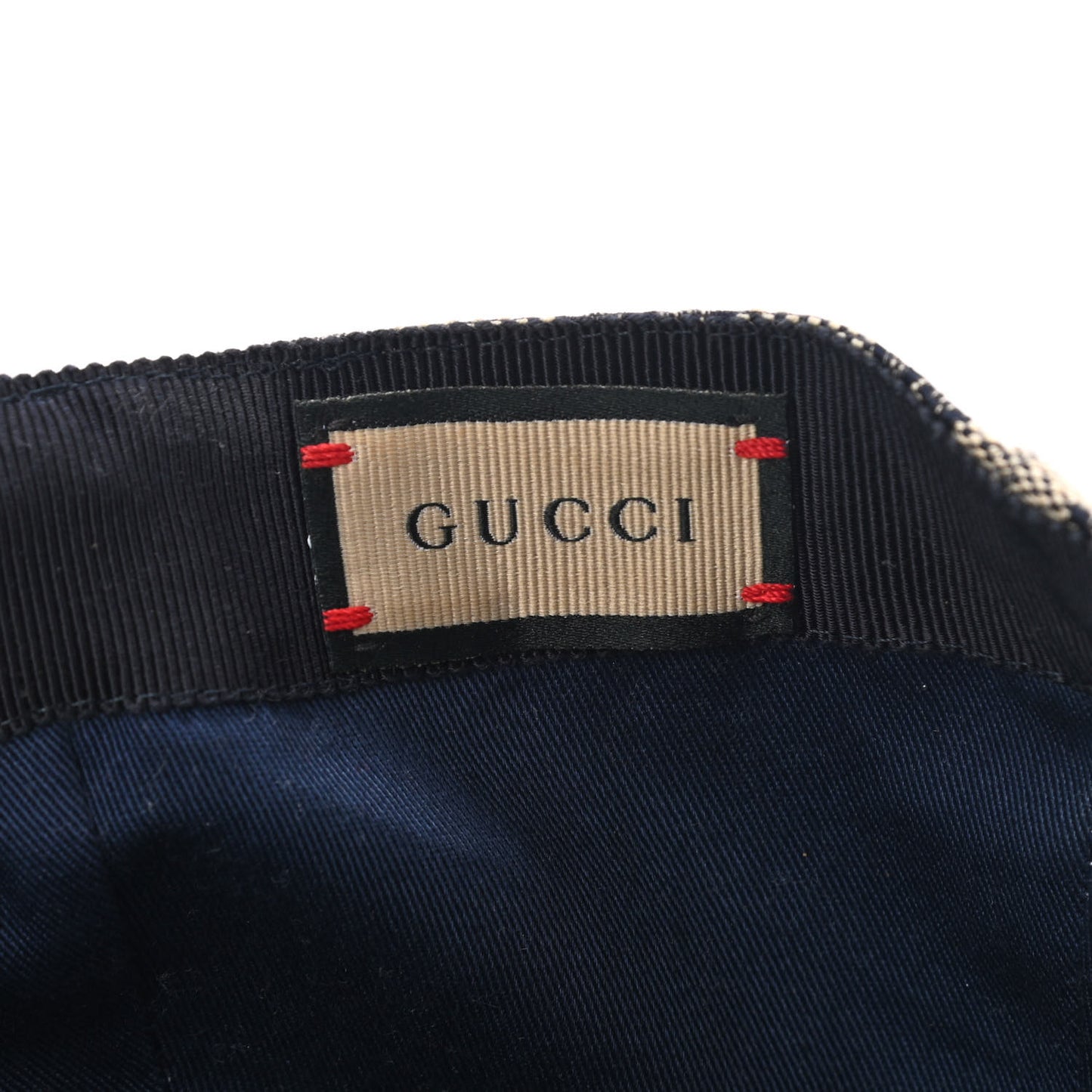 Monogram Web Baseball Hat XL Beige Blue