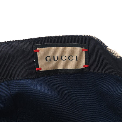 Gucci Monogram Web Baseball Hat XL Beige Blue 7 of 10