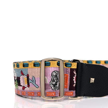 Valentino Garavani Canvas Counting Rockstud Guitar Strap Multicolor 8 of 9