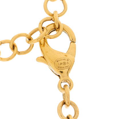 Chanel Metal Crystal Gabrielle Chanel Choker Gold 4 of 4
