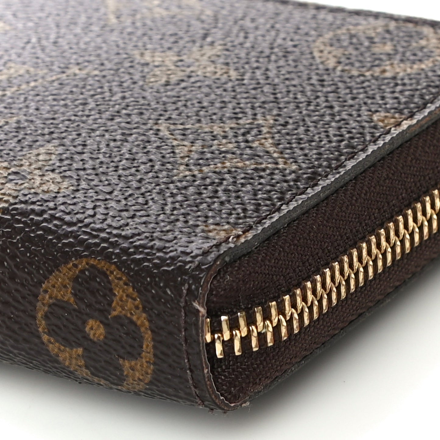 Monogram Clemence Wallet Rose Ballerine