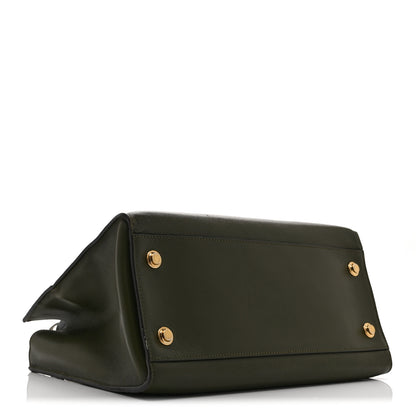 Louis Vuitton Taurillon City Steamer MM Kaki Creme Black 4 of 15