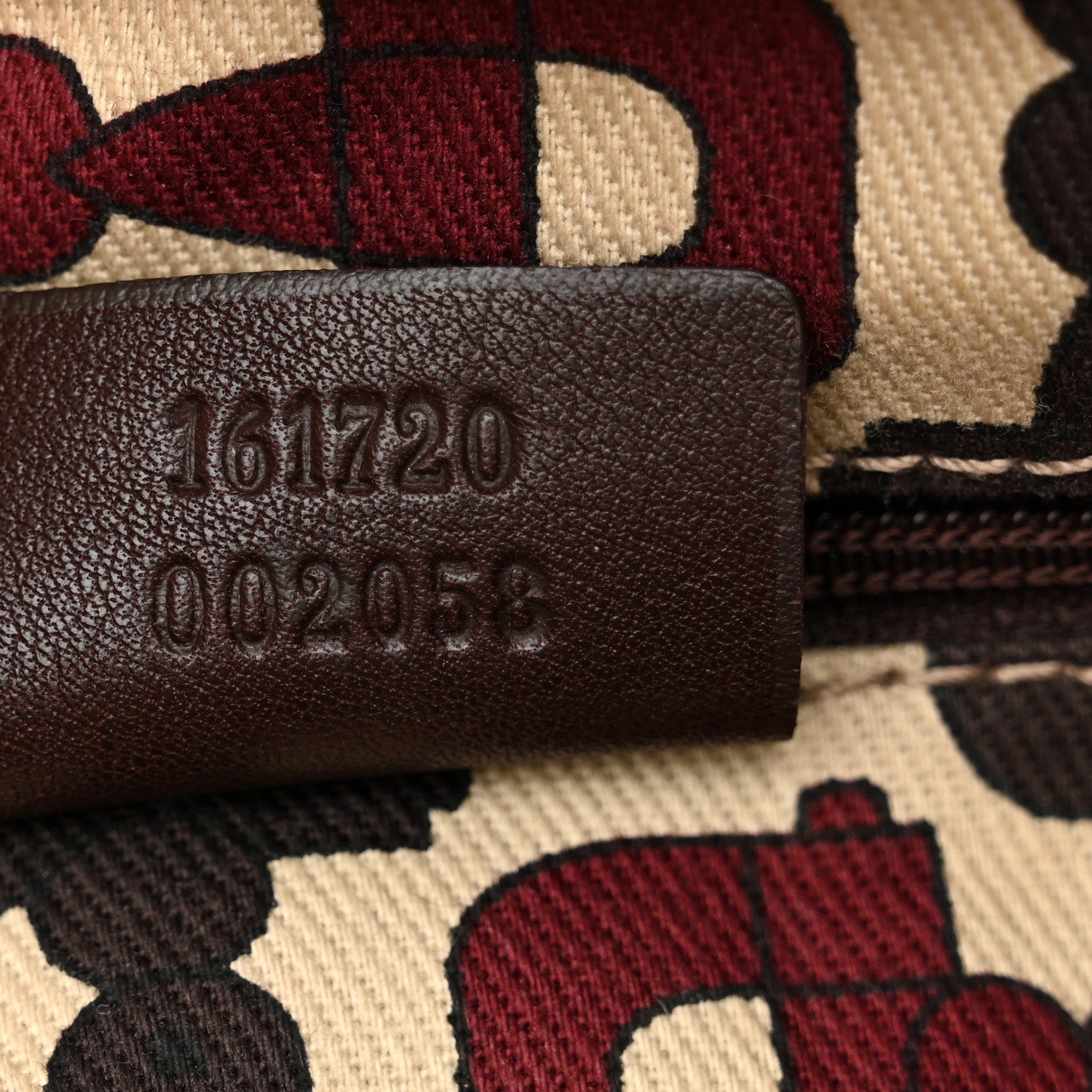 Gucci Guccissima Small Princy Satchel Brown 7 of 14