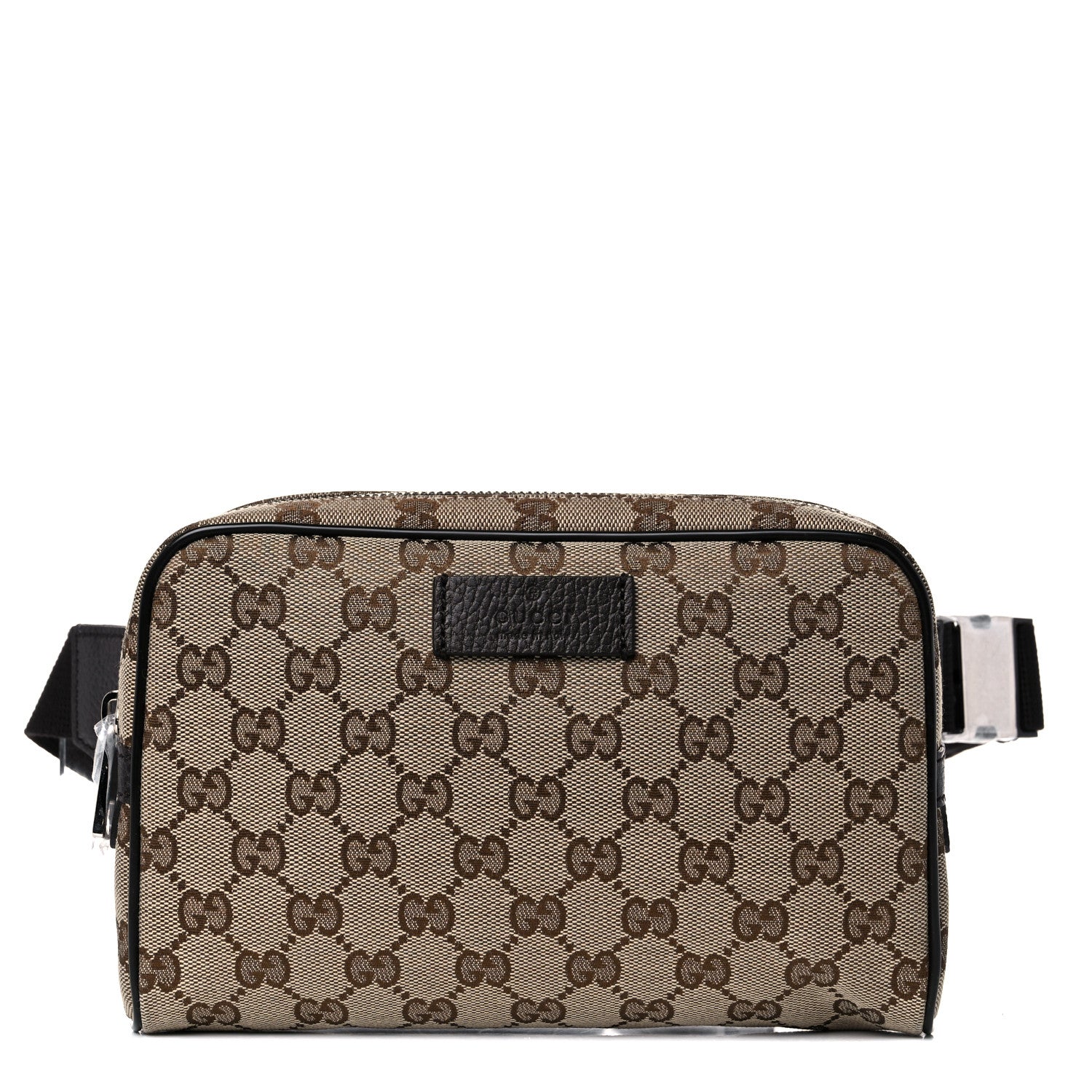 Gucci Monogram Belt Bag Dark Brown 1 of 10