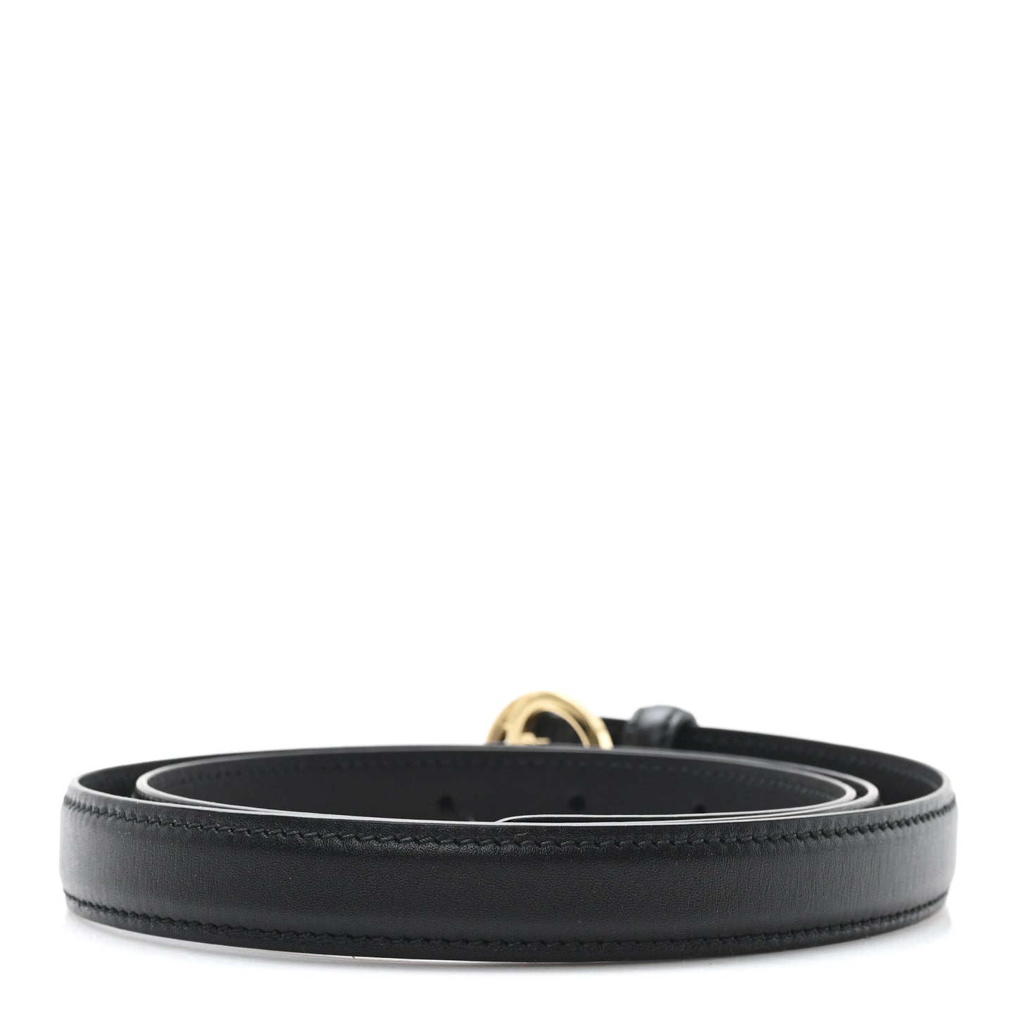 Ciny Lux Calfskin Blondie 30mm Belt 90 36 Black