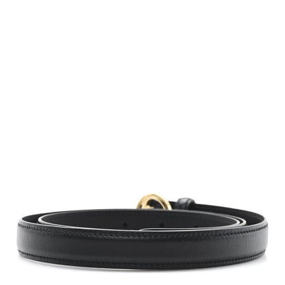 Gucci Ciny Lux Calfskin Blondie 30mm Belt 90 36 Black 2 of 4