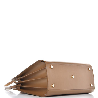 Saint Laurent Calfskin Small Sac De Jour Taupe 5 of 9