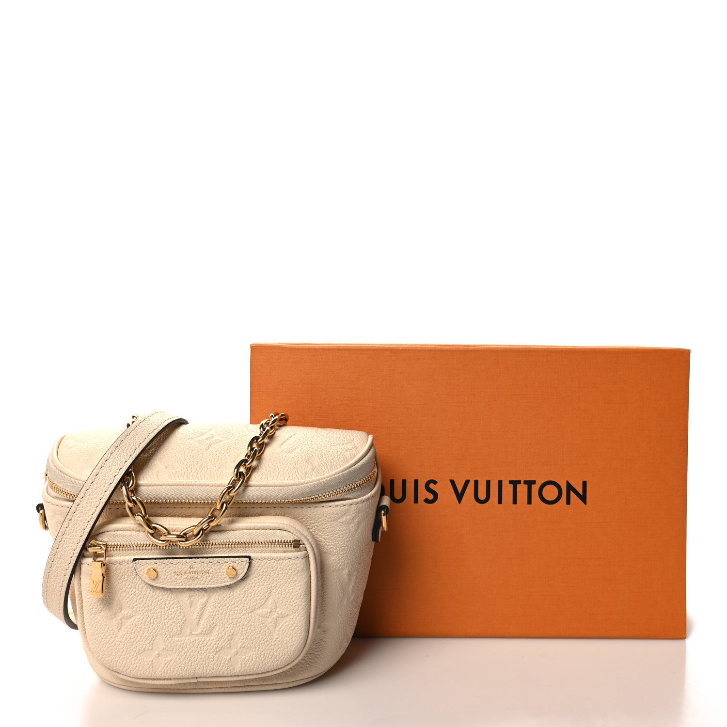 Louis Vuitton Empreinte Mini Bumbag Cream 10 of 10