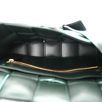 Bottega Veneta Foulard Tie Dye Maxi Intrecciato Padded Cassette Crossbody Bag Celadon Inkwell 5 of 11