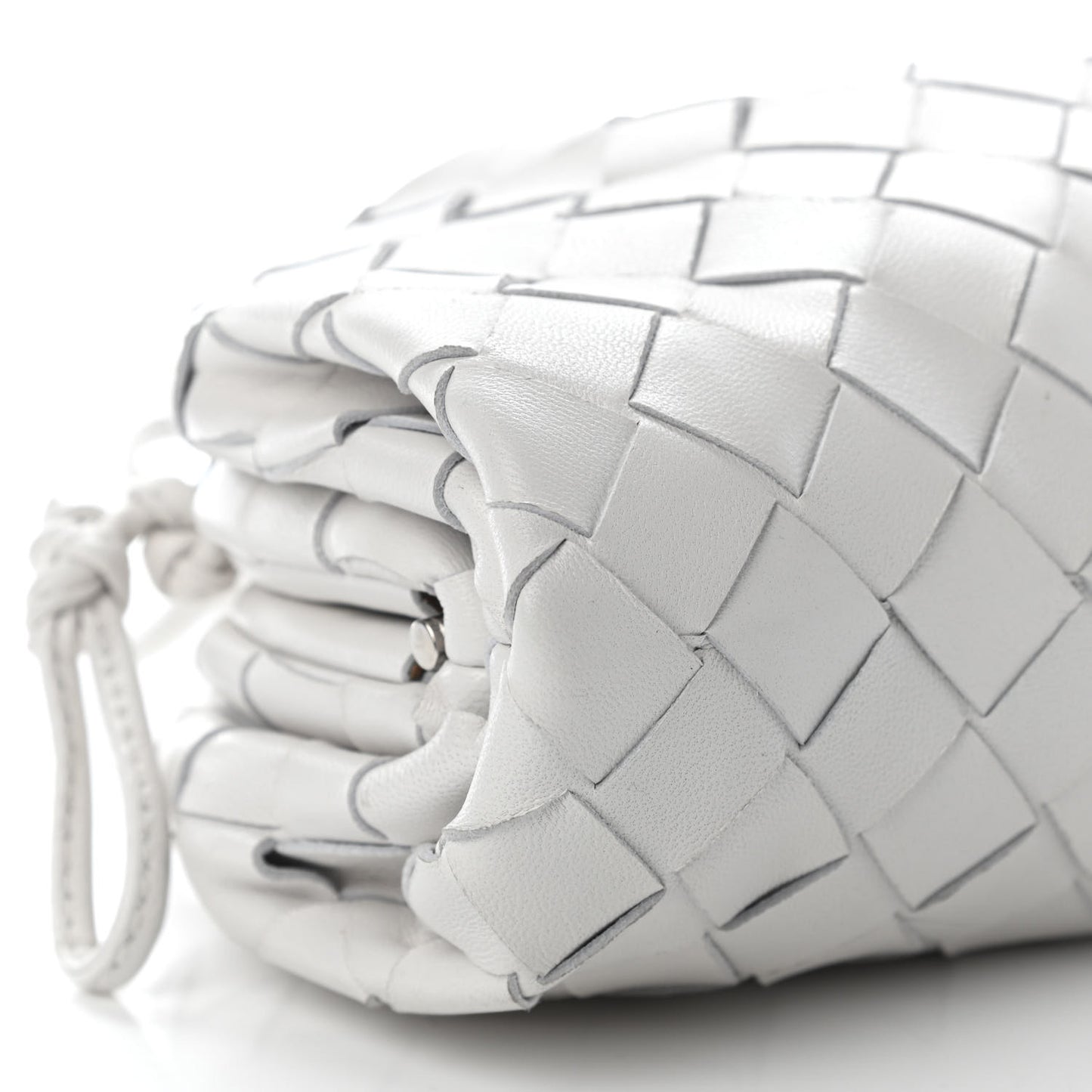 Nappa Intrecciato The Mini Pouch Chalk