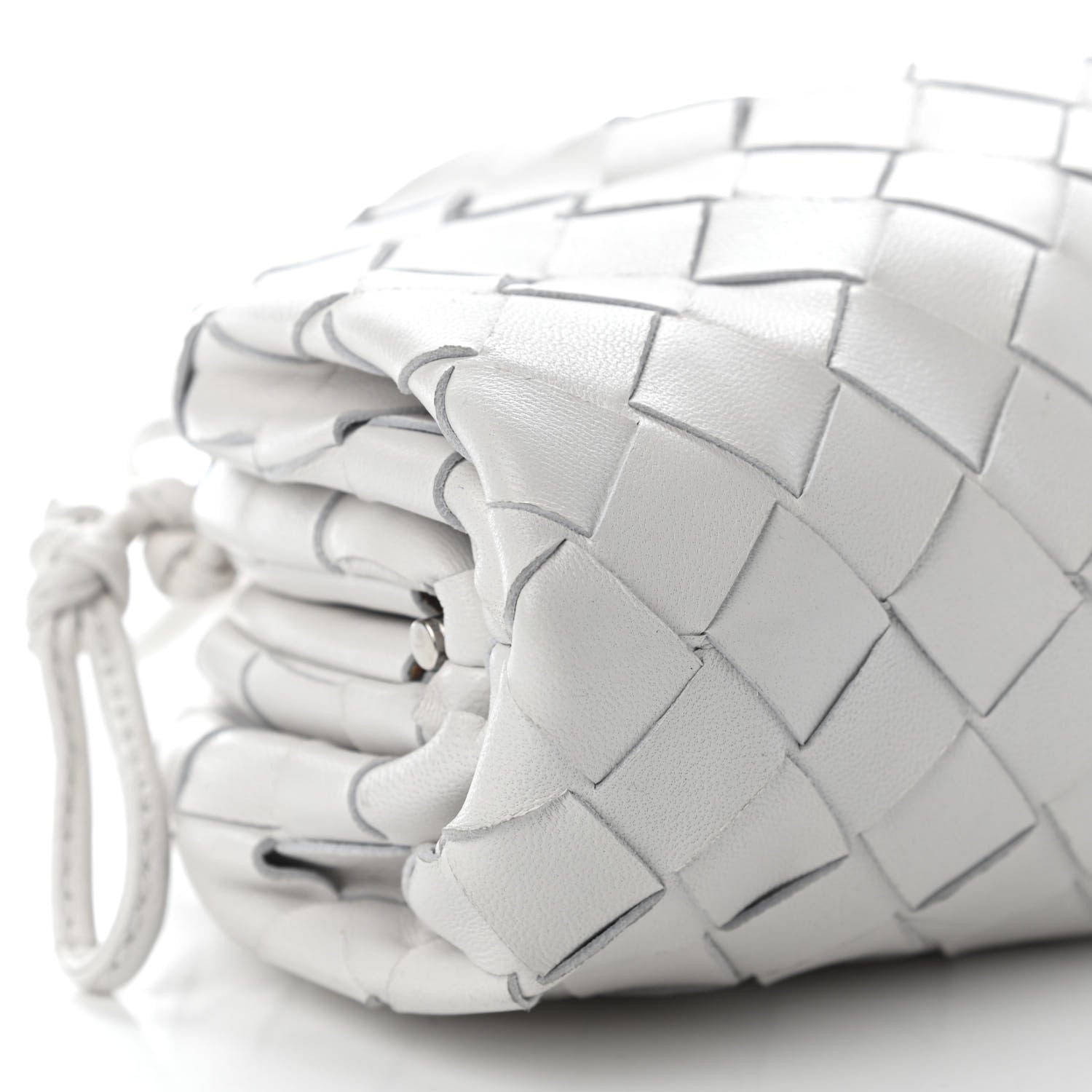 Bottega Veneta Nappa Intrecciato The Mini Pouch Chalk 8 of 9