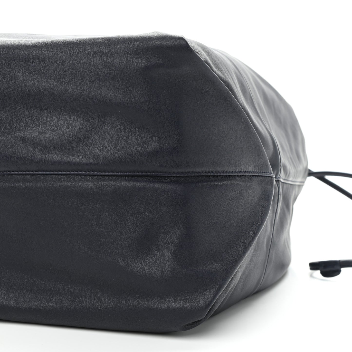 Lambskin West Shopping Bag Dark Notte