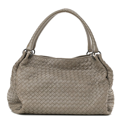 Bottega Veneta Nappa Intrecciato Parachute Bag Mink 1 of 7