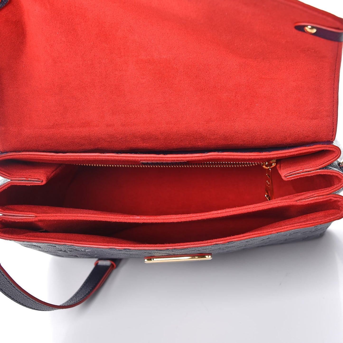 Empreinte Georges MM Marine Rouge