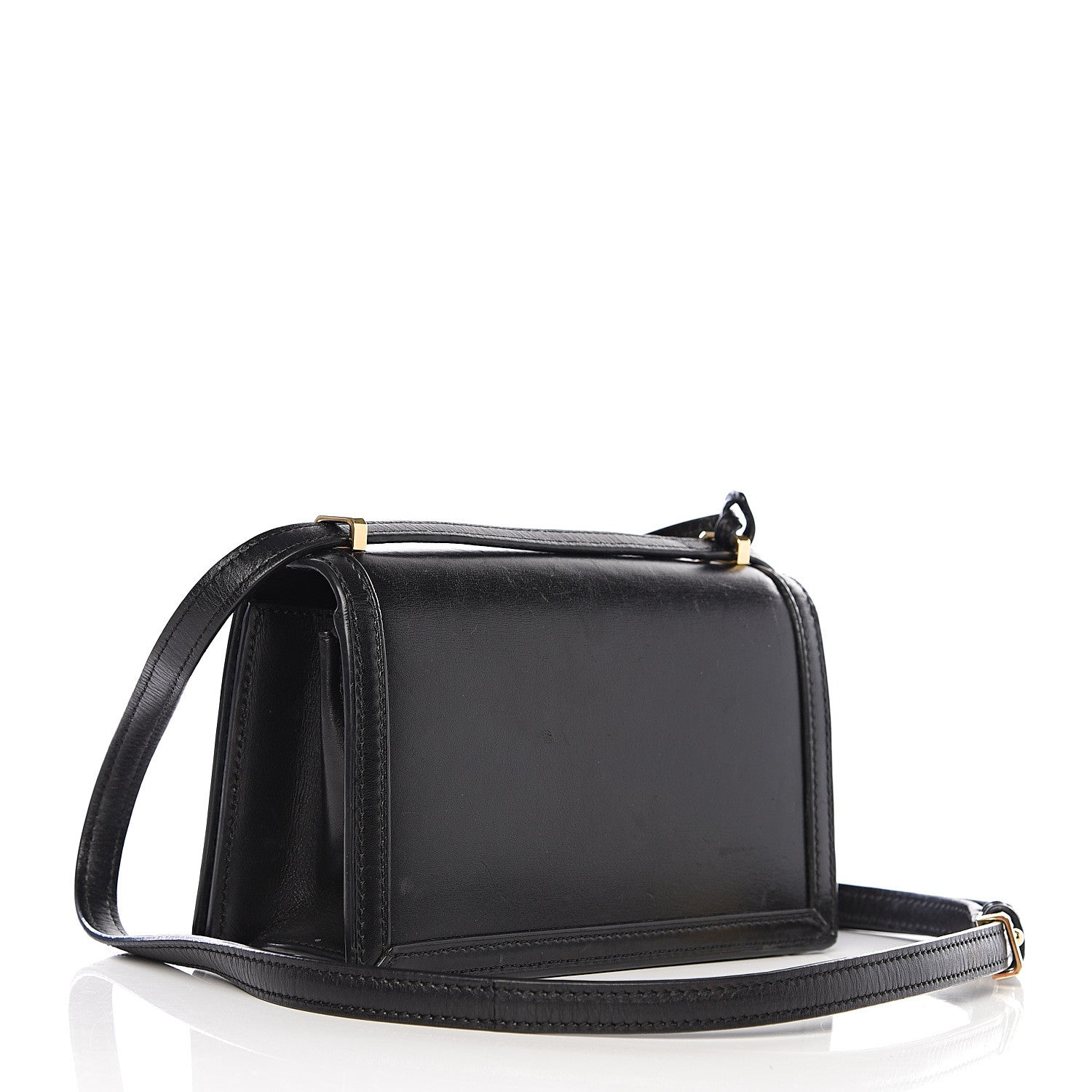 Loewe Calfskin Small Barcelona Shoulder Bag Black 2 of 16