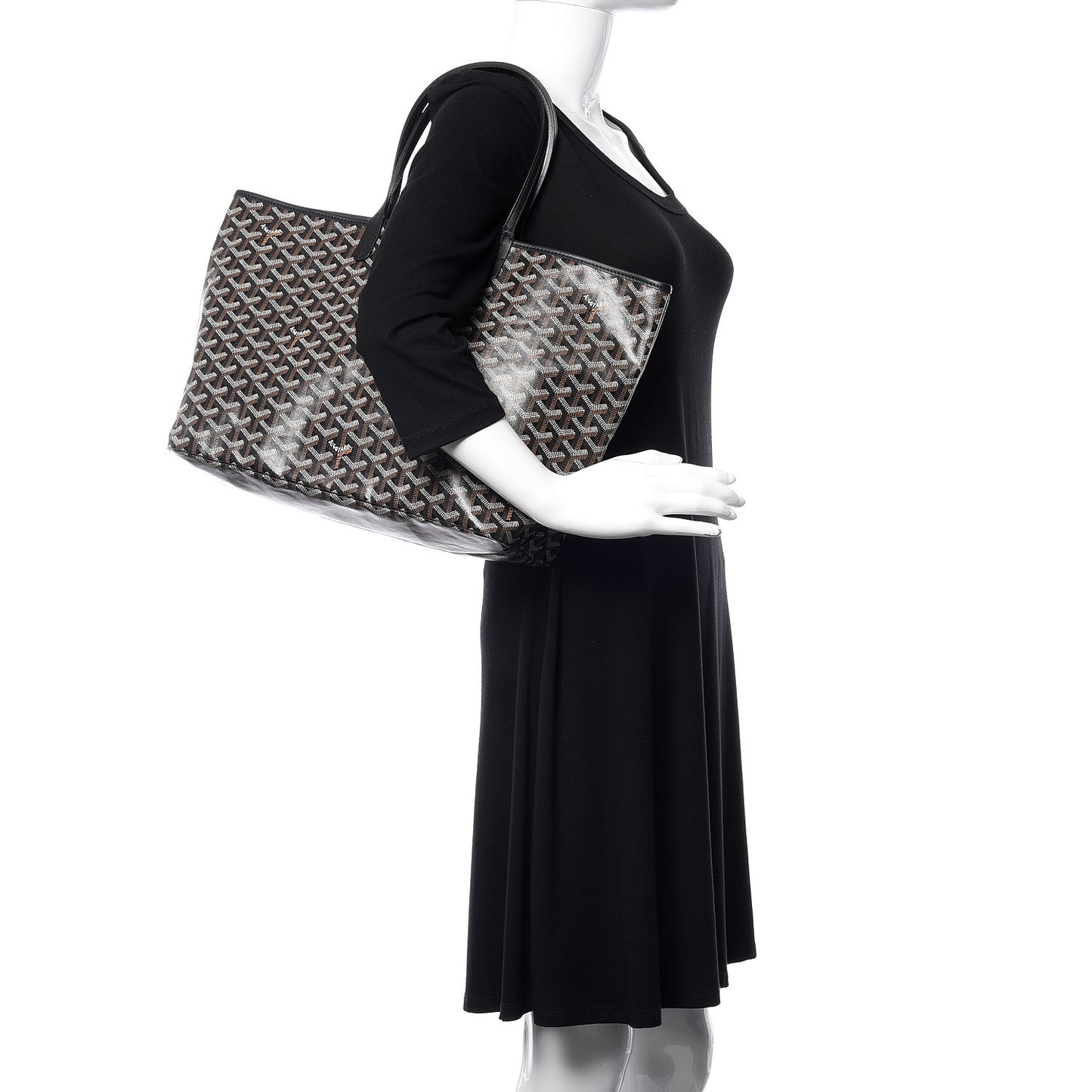 Goyardine Saint Louis PM Black