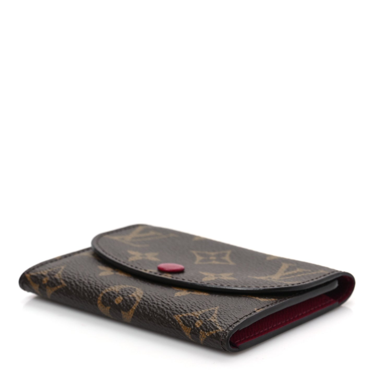 Monogram Rosalie Coin Purse Fuchsia