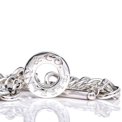 Tiffany Sterling Silver Heart Tag Toggle Necklace 6 of 6