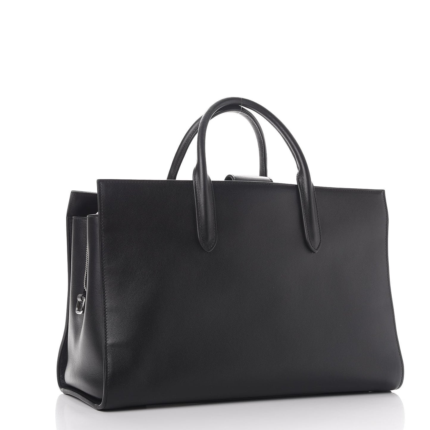 Calfskin Large Jane Tote Black