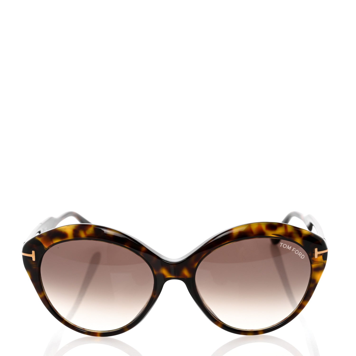 Tom Ford Maxine Round Sunglasses TF763 Tortoise 2 of 8