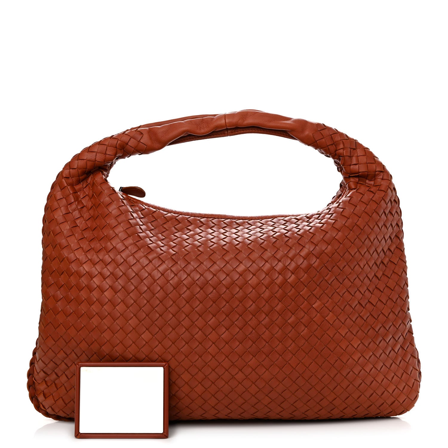 Bottega Veneta Nappa Intrecciato Large Veneta Hobo Rust 1 of 11