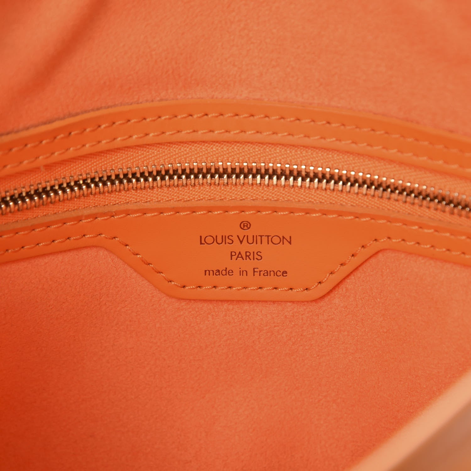 Louis Vuitton Epi Petit Bucket 23 Mandarin 8 of 10