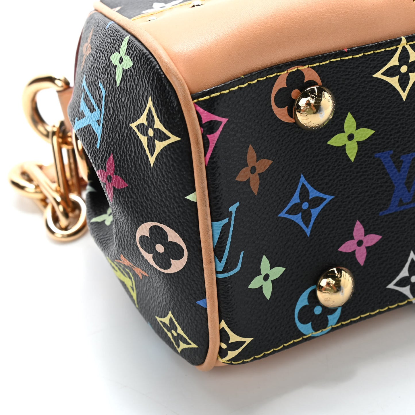Monogram Multicolor Beverly MM Black