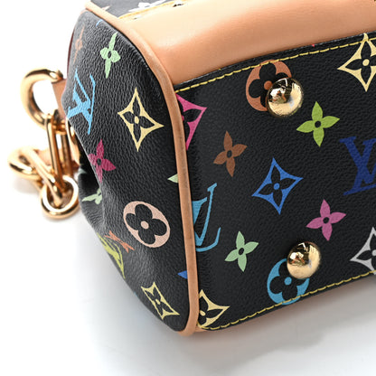 Louis Vuitton Monogram Multicolor Beverly MM Black 8 of 13