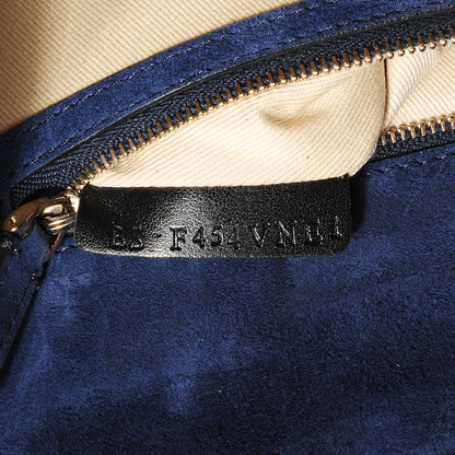 Valentino Garavani Patent Large Glam Lock Rockstud Flap Blue China 7 of 7