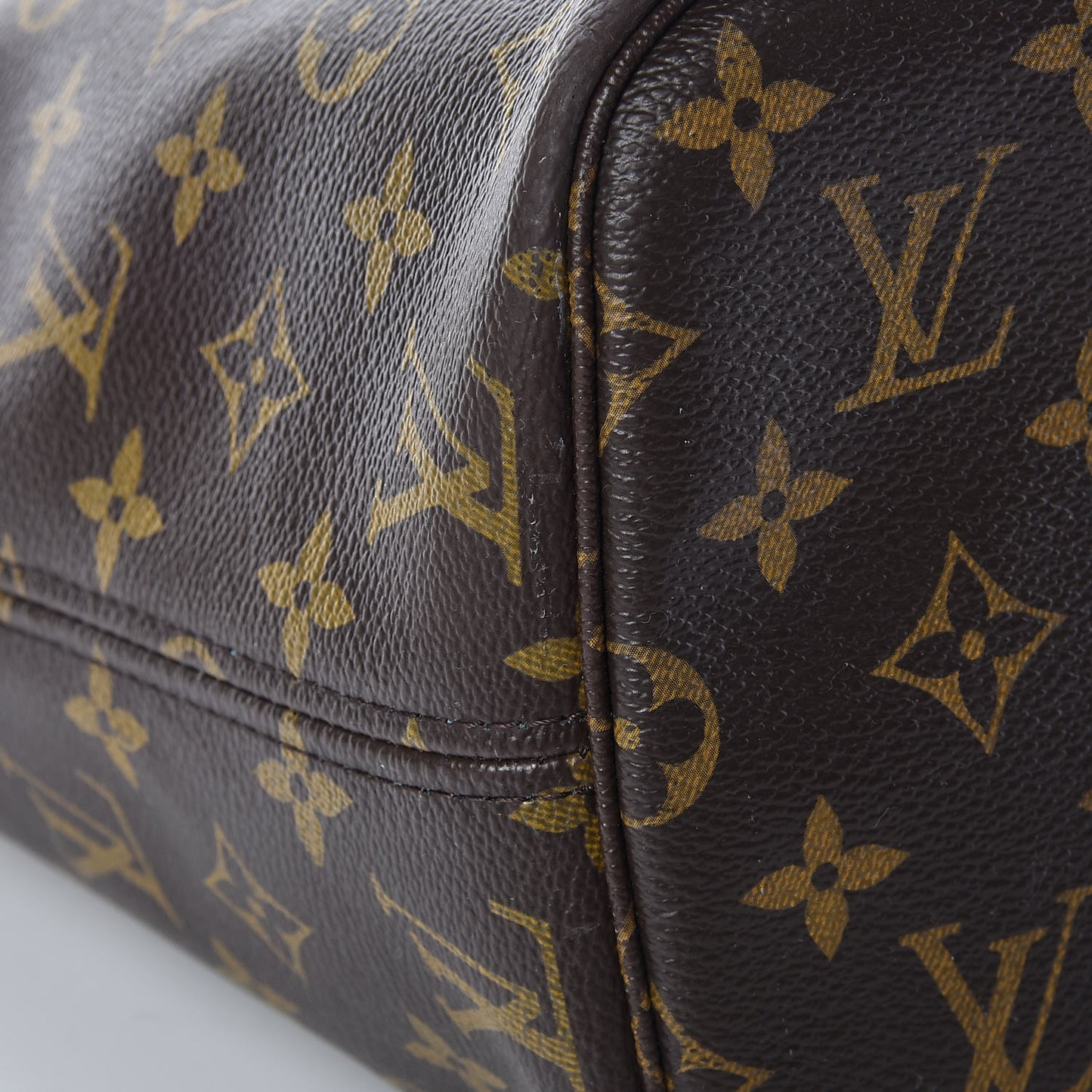 Monogram V Neverfull MM Turquoise