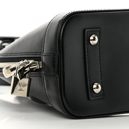 Louis Vuitton Epi Alma BB Black 10 of 16