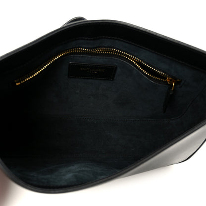 Saint Laurent Smooth Calfskin Le 5 A 7 Hobo Black 5 of 10