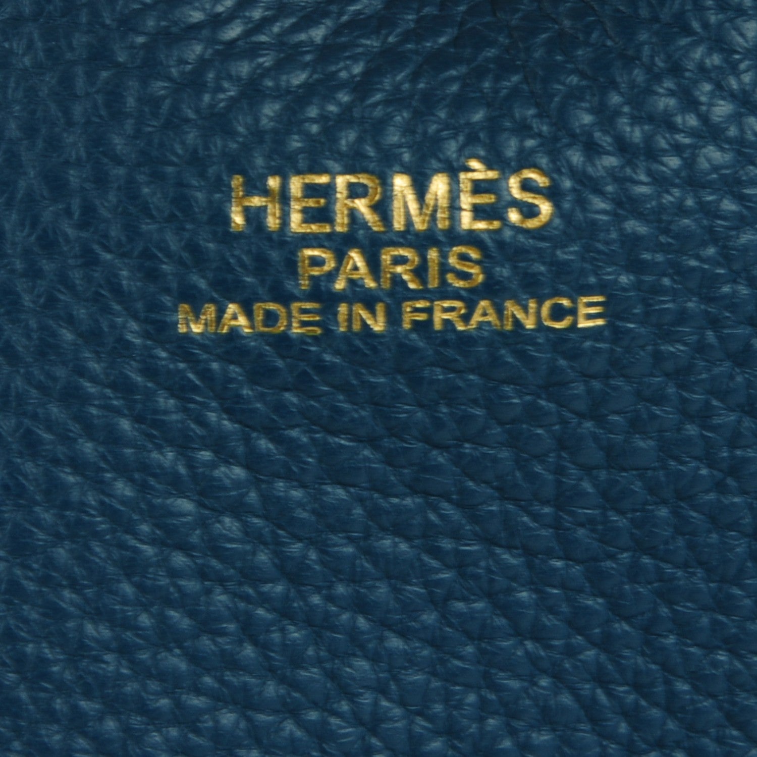 Hermes Taurillon Clemence Double Sens 45 Reversible Tote Colvert Turquoise 7 of 8