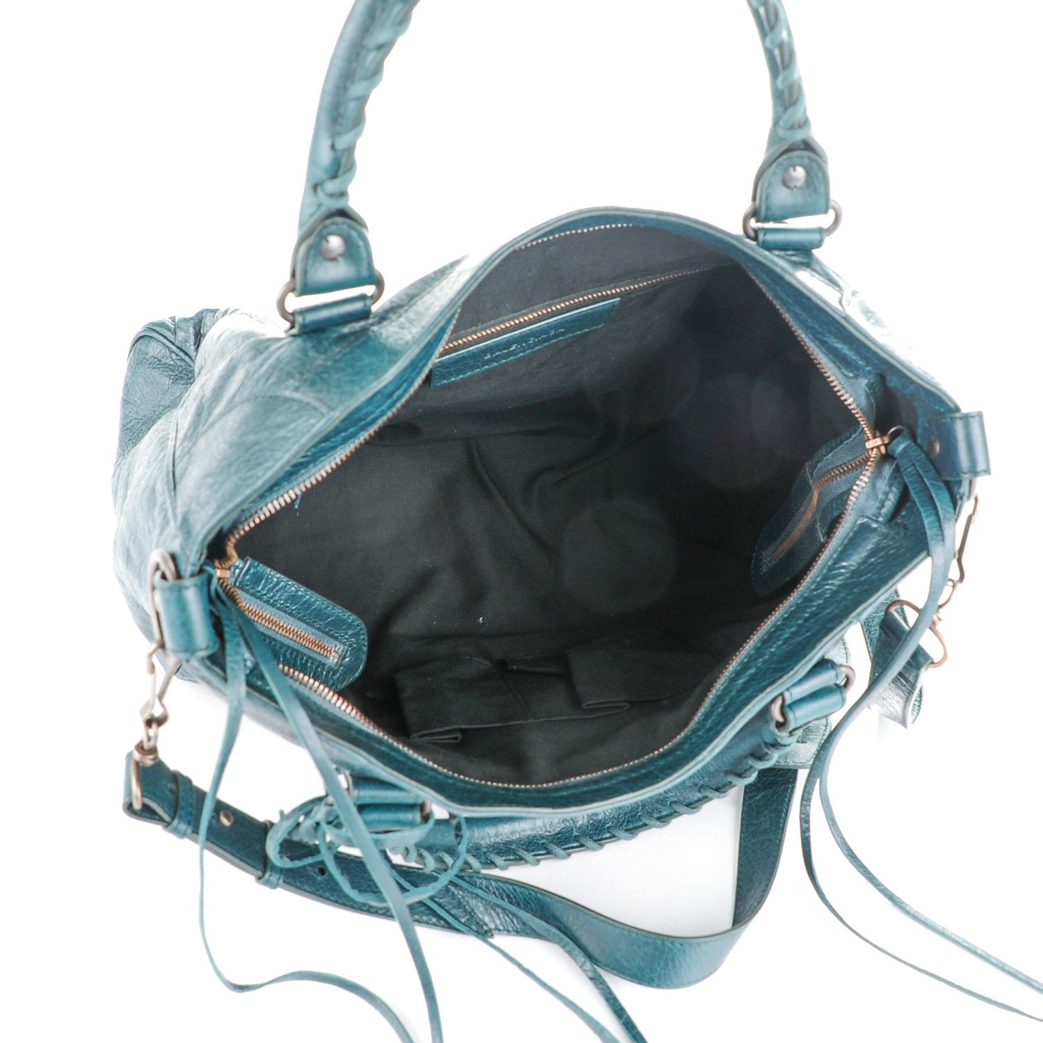 Balenciaga Agneau Classic Hardware Velo Vert Pinede 6 of 8