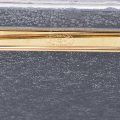 Chanel Enamel Quilted Flap Bag Brooch Gold Green 4 of 5