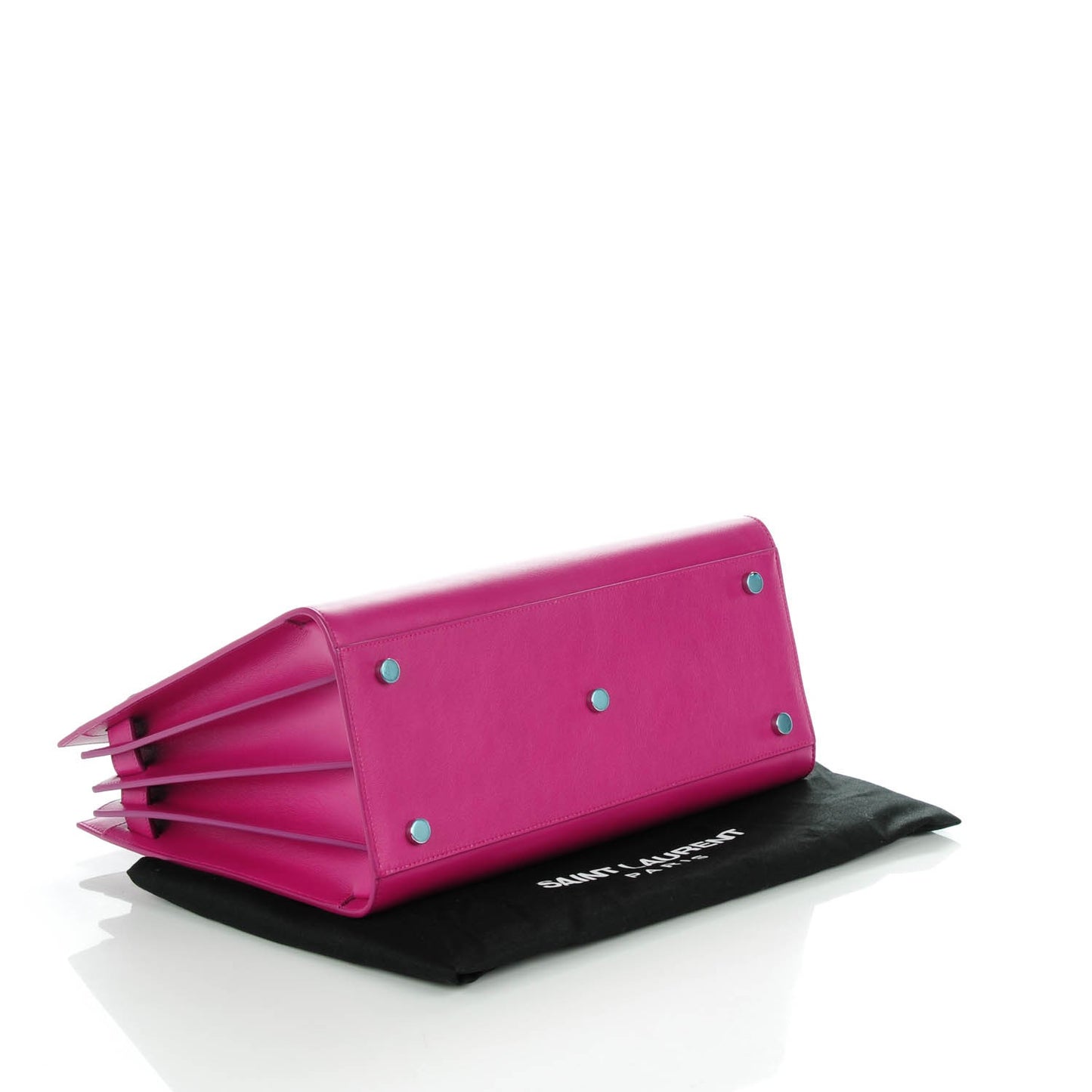 Calfskin Small Sac De Jour Electric Pink
