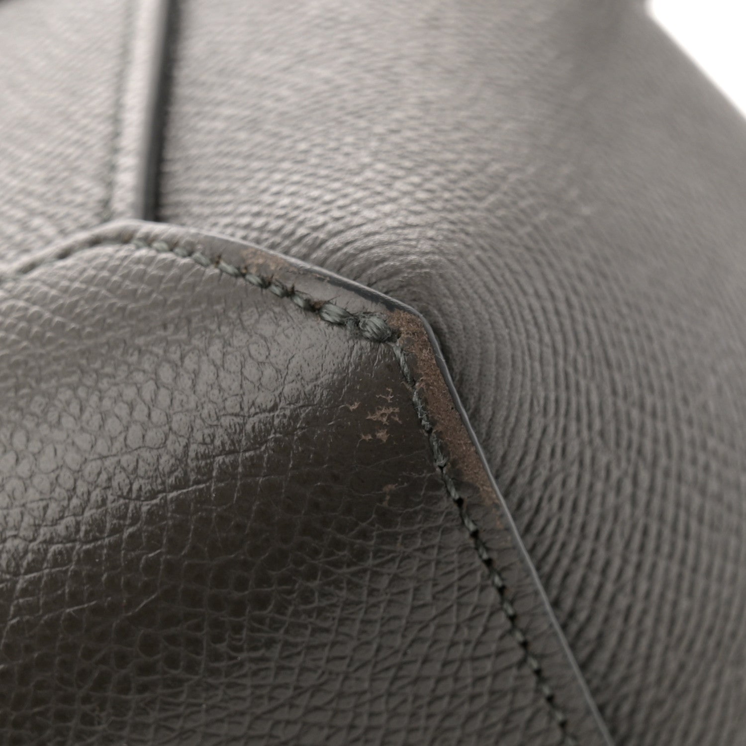 Celine Grained Calfskin Nano Belt Bag Grey 11 of 12