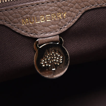 Mulberry Soft Grain Calfskin Double Handle Pembridge Taupe 7 of 9