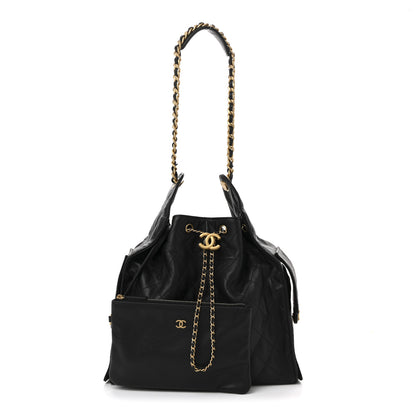 Chanel Caviar Quilted Medium Chanel 25 Handbag Black 3 of 12