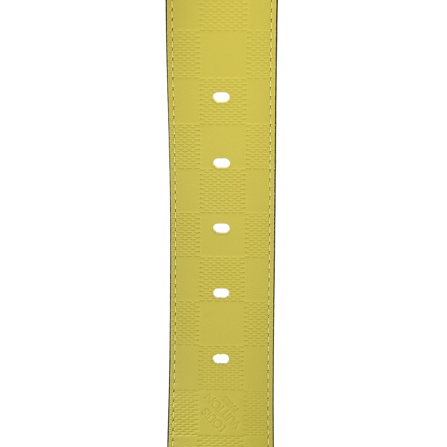 Louis Vuitton Damier Infini 40mm Belt 90 36 Vert Acide 4 of 7