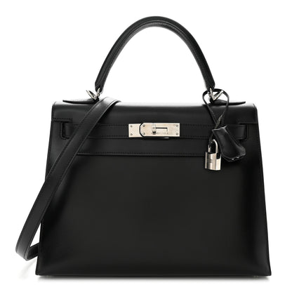 Hermes Box Kelly Sellier 28 Black 1 of 12