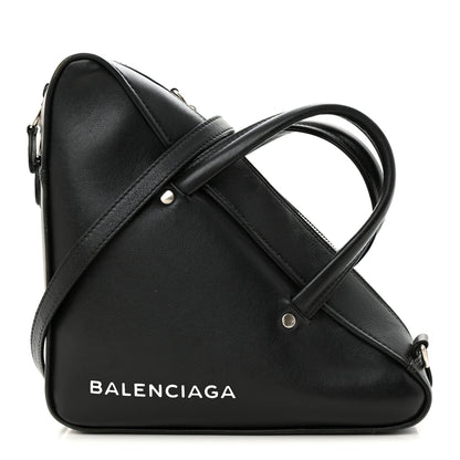 Balenciaga Calfskin S Triangle Duffle Black 1 of 23