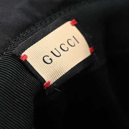 Gucci Nylon Quilted GG Bucket Hat M Black 10 of 10