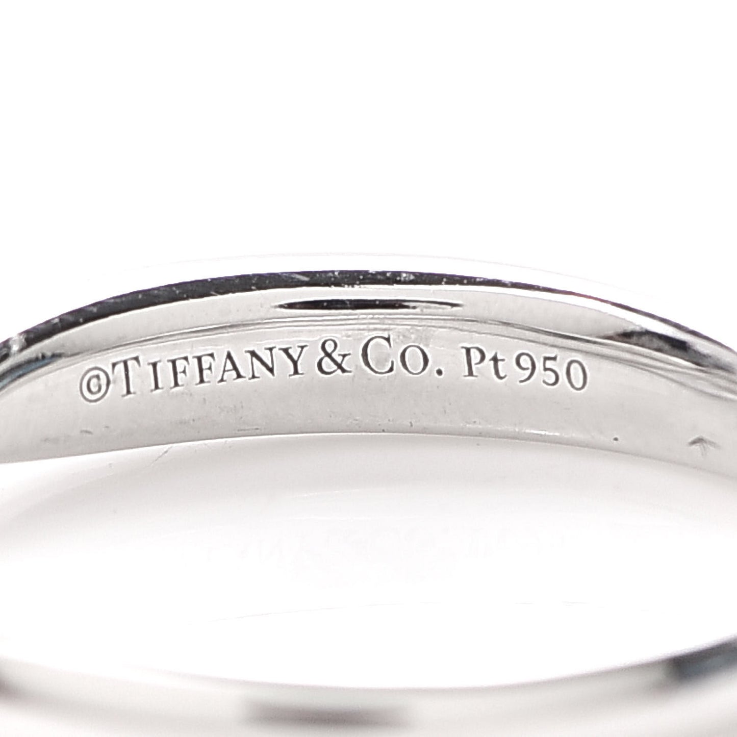 Platinum 3mm Harmony Band Ring 50 5.5