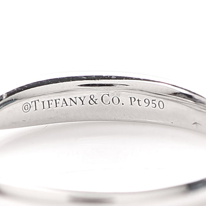 Tiffany Platinum 3mm Harmony Band Ring 50 5.5 4 of 5