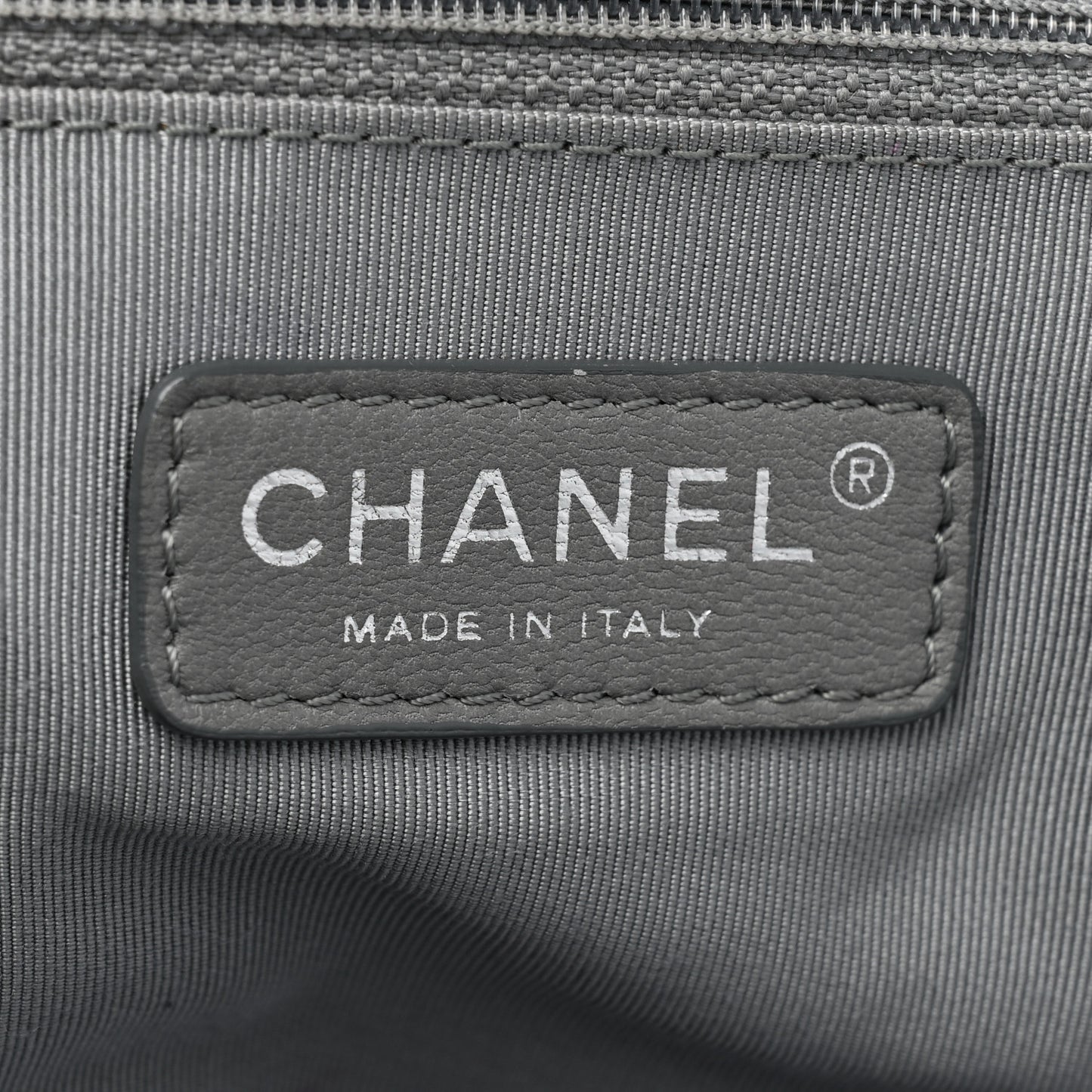 Nylon Patent Quilted CC Accordion Flap Bag Blue